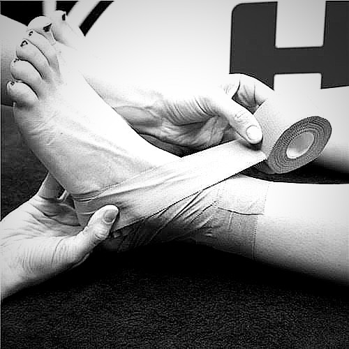 Sports Strapping at The Physio House